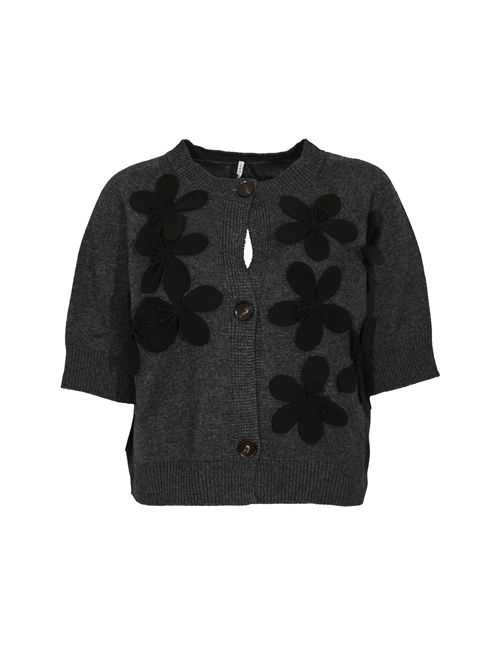 Maglia Colleen in cashmere riciclato con ricami Liviana Conti | L5WC01Y49-0